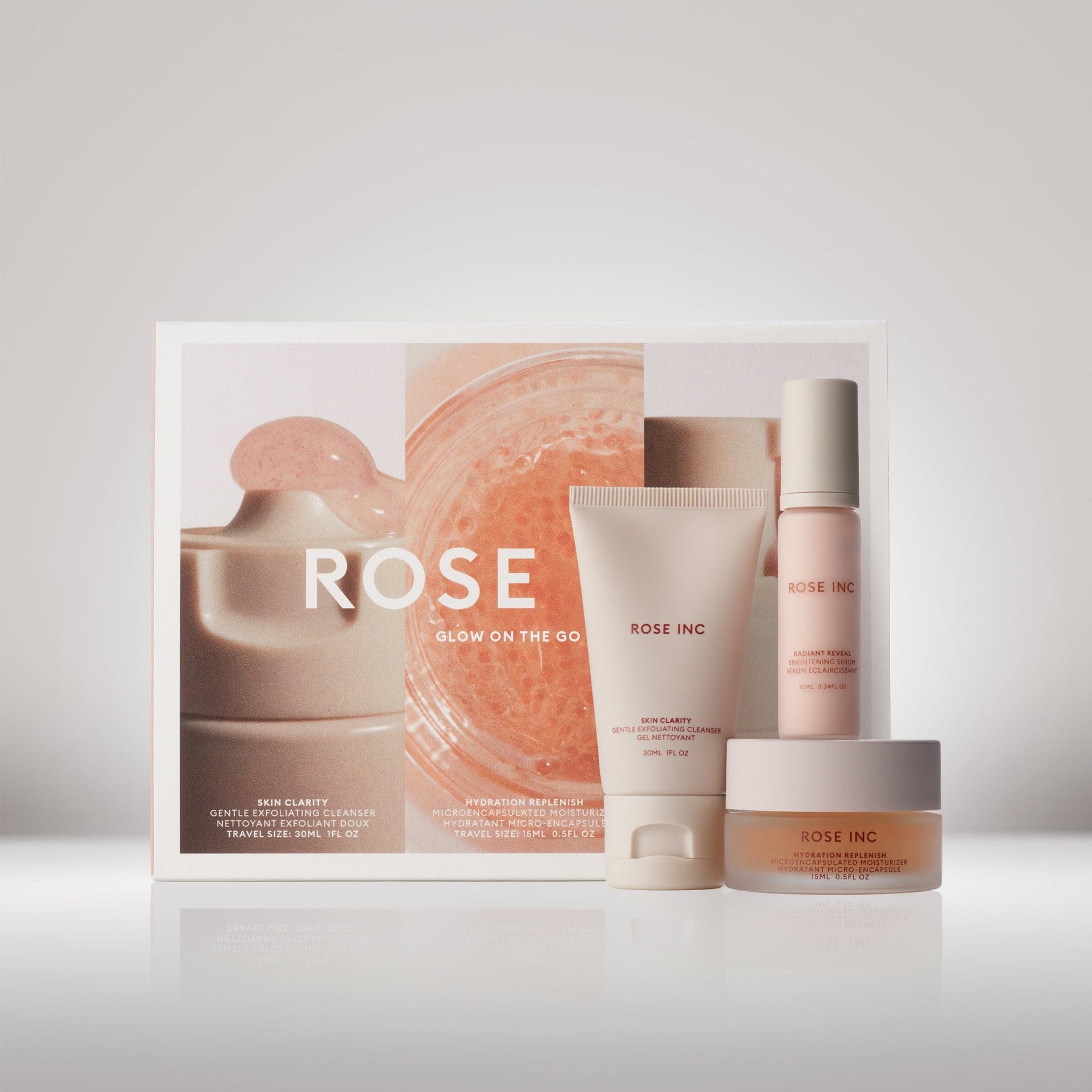 Glow on the Go Set – Rose Inc